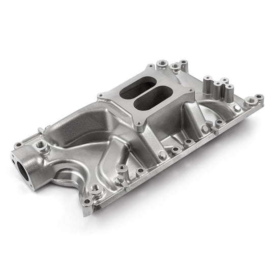 Ford 351W Windsor LowRise Aluminum Intake Manifold [Polished]