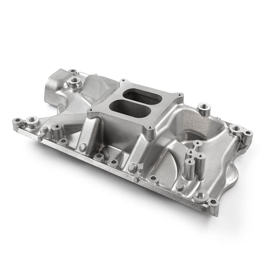 Ford 351W Windsor LowRise Aluminum Intake Manifold [Polished]