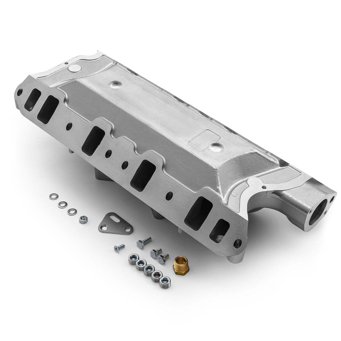 Ford SB 260 289 302 Windsor MidRise Air Aluminum Intake Manifold [Polished]