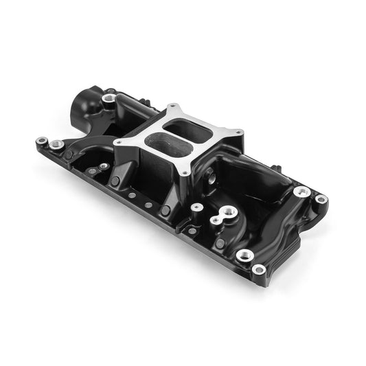 Ford SB 260 289 302 Windsor MidRise Air Aluminum Intake Manifold [Black]