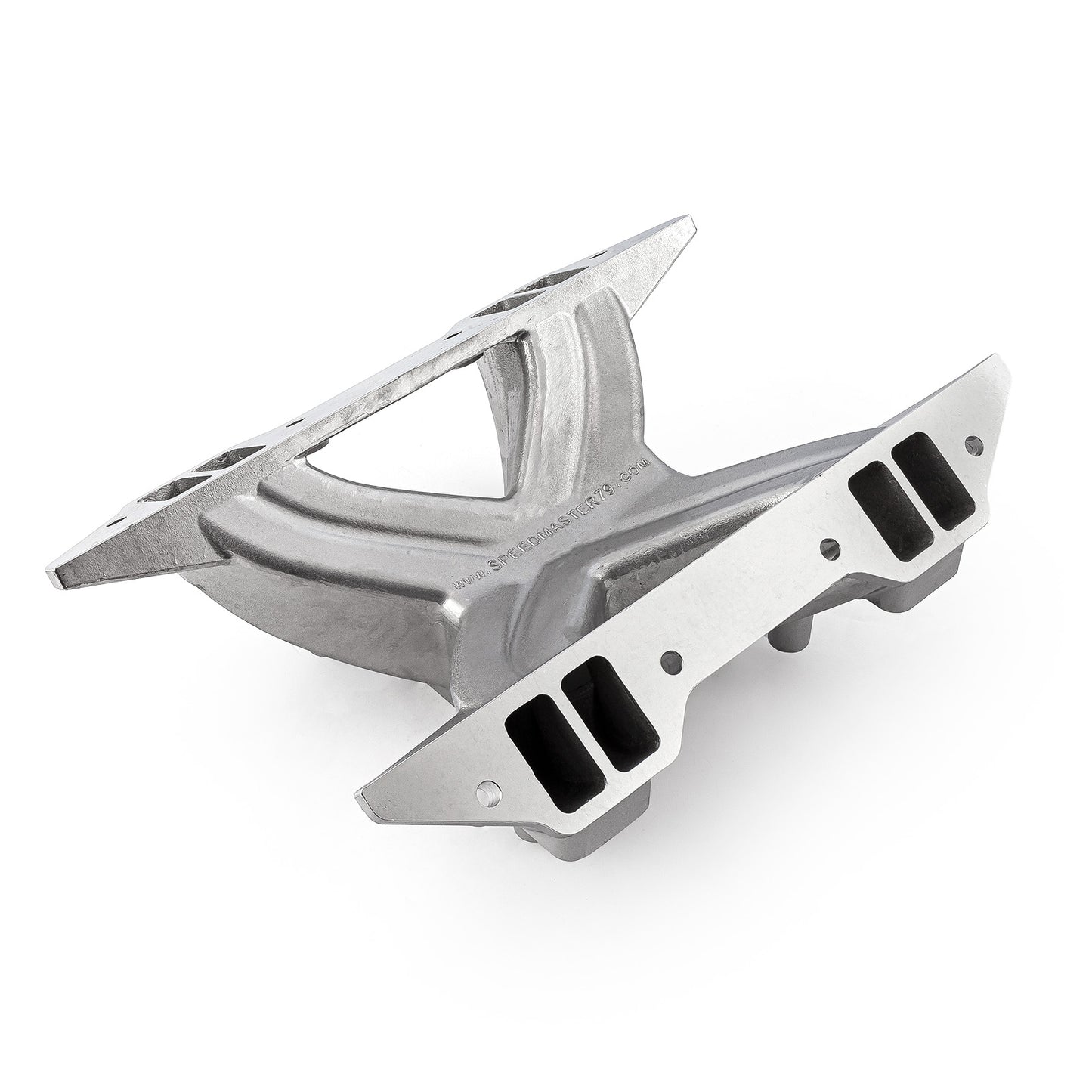 Colector de admisión de aluminio HiRise para Chrysler Mopar BB 413 426 440 [pulido]