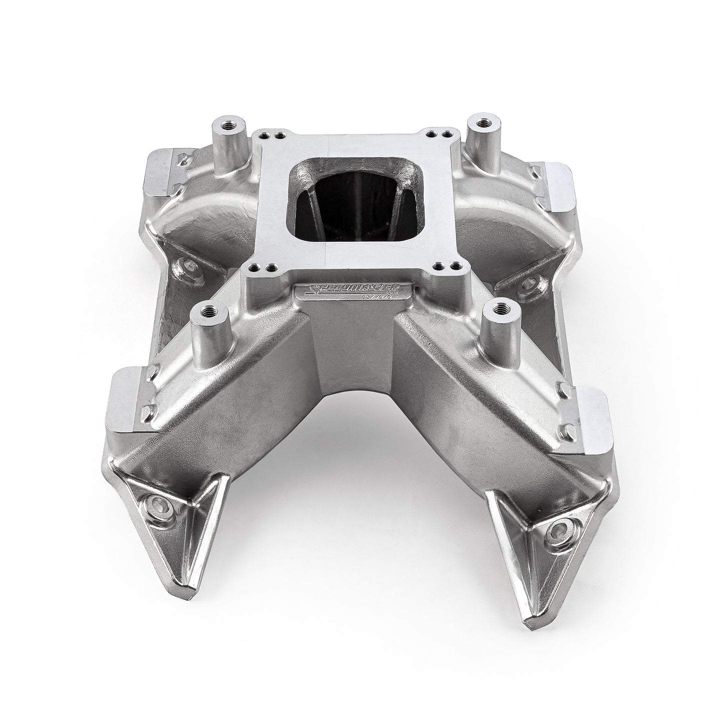 Colector de admisión de aluminio HiRise para Chrysler Mopar BB 413 426 440 [pulido]