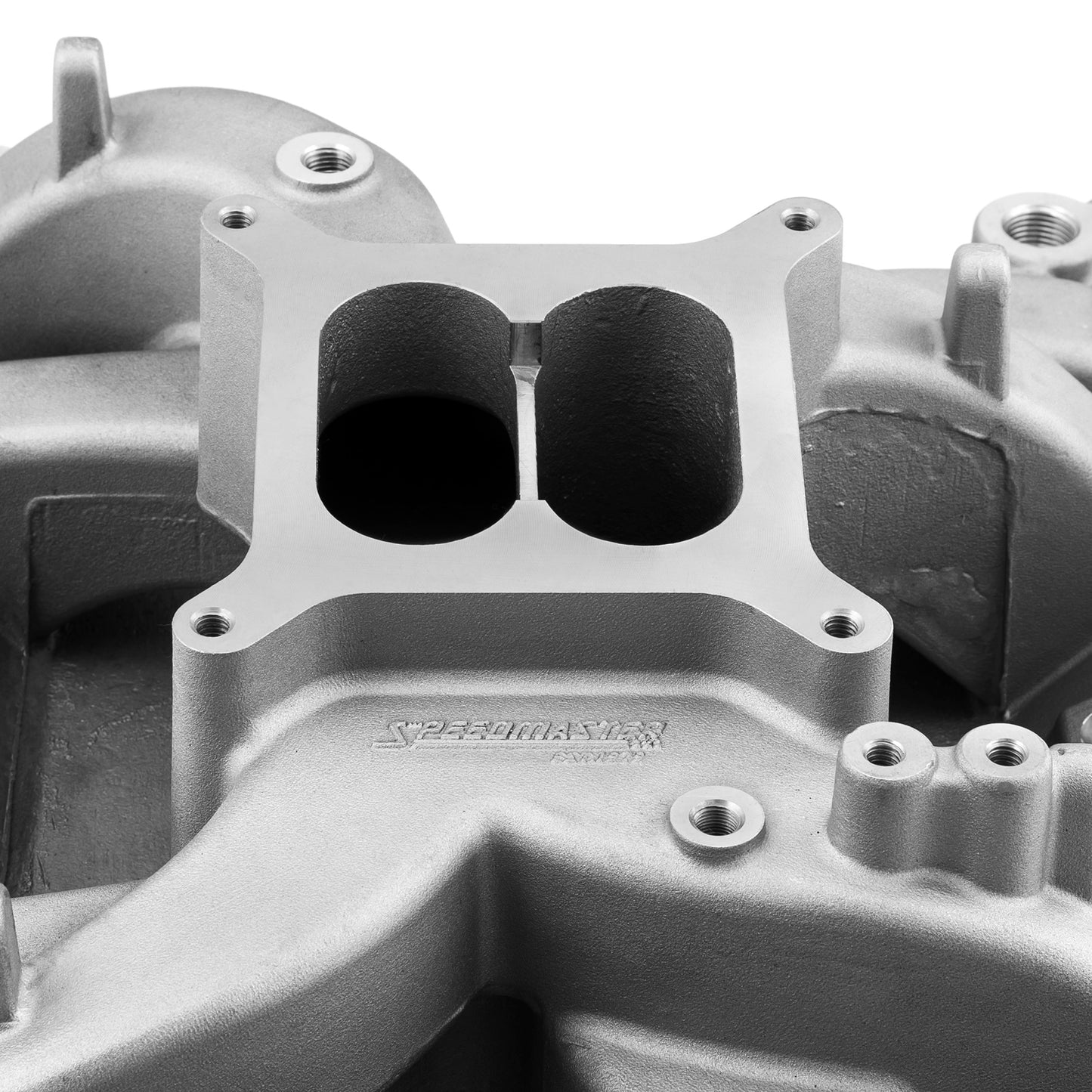 Oldsmobile 400 425 455 MidRise Air Aluminum Intake Manifold [Satin]