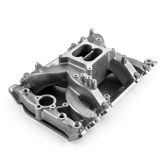 Oldsmobile 400 425 455 MidRise Air Aluminum Intake Manifold [Polished]