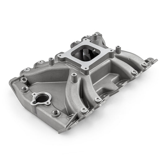 Oldsmobile 400 425 455 LowRise Aluminum Intake Manifold [Satin]