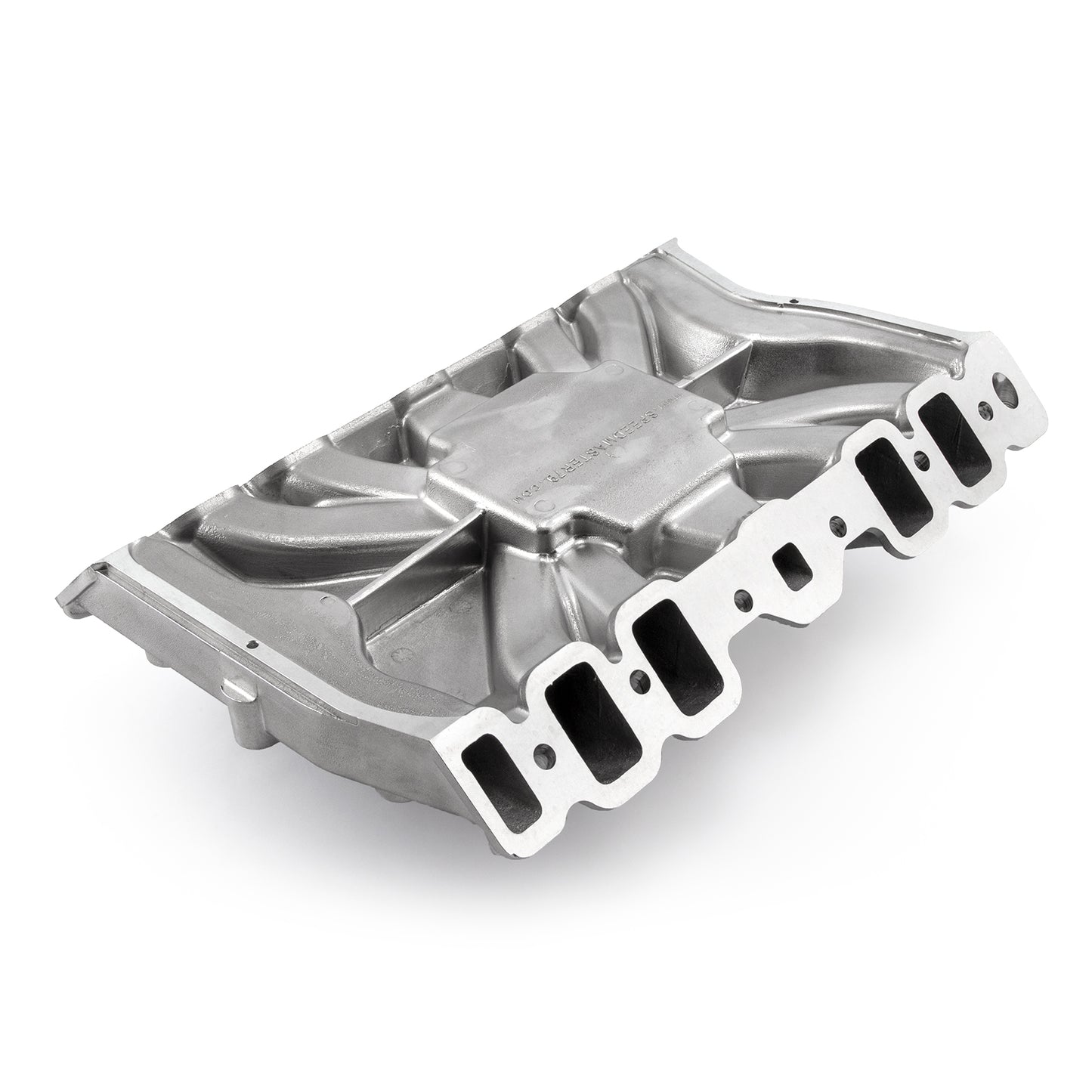 Colector de admisión de aluminio LowRise para Oldsmobile 400, 425 y 455 [pulido]