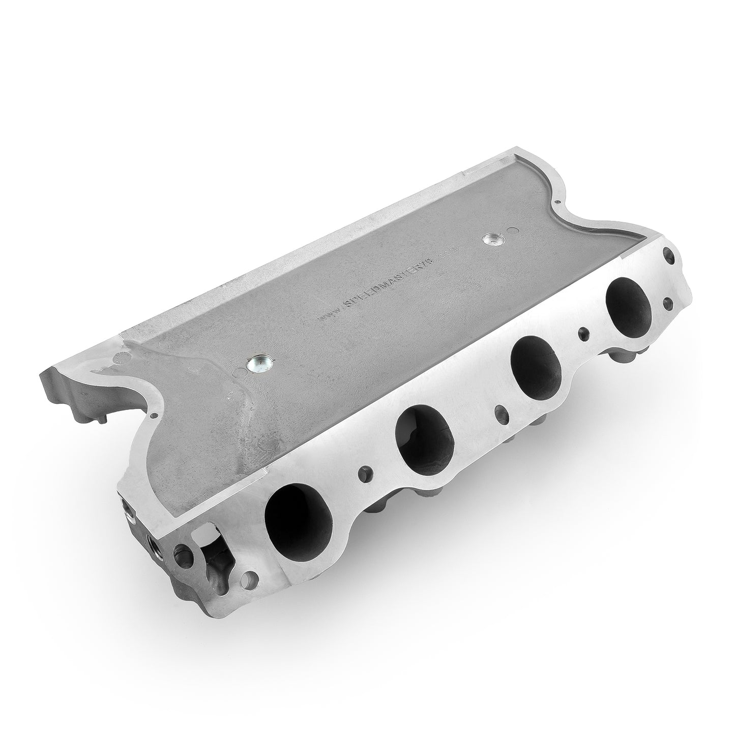 Colector de admisión de aluminio HiRise con puertos de inyección Ford 429, 460 y 4150 Cobra [satinado]