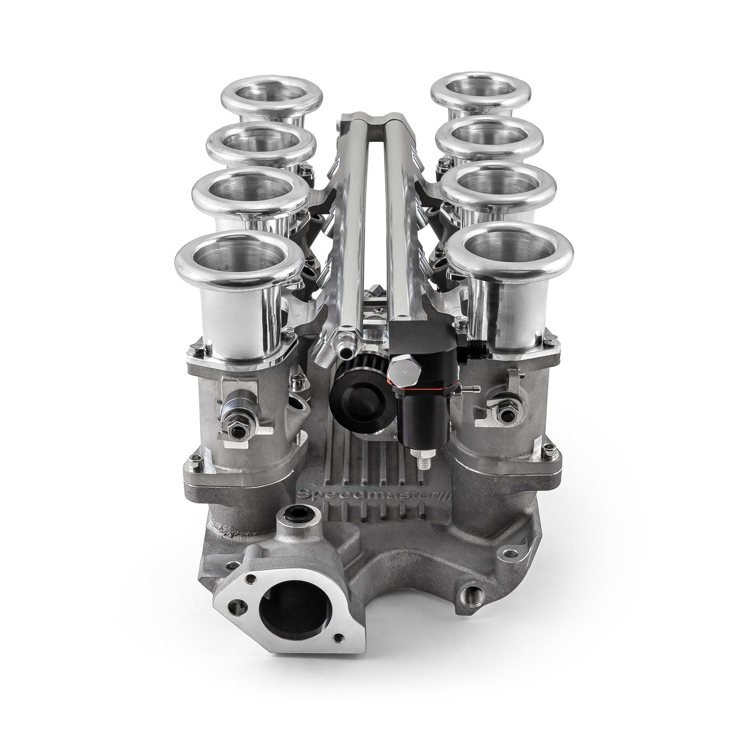 Ford SB 260 289 302W Downdraft + FiTech Ultra EFI Fuel Injection System [Satin]