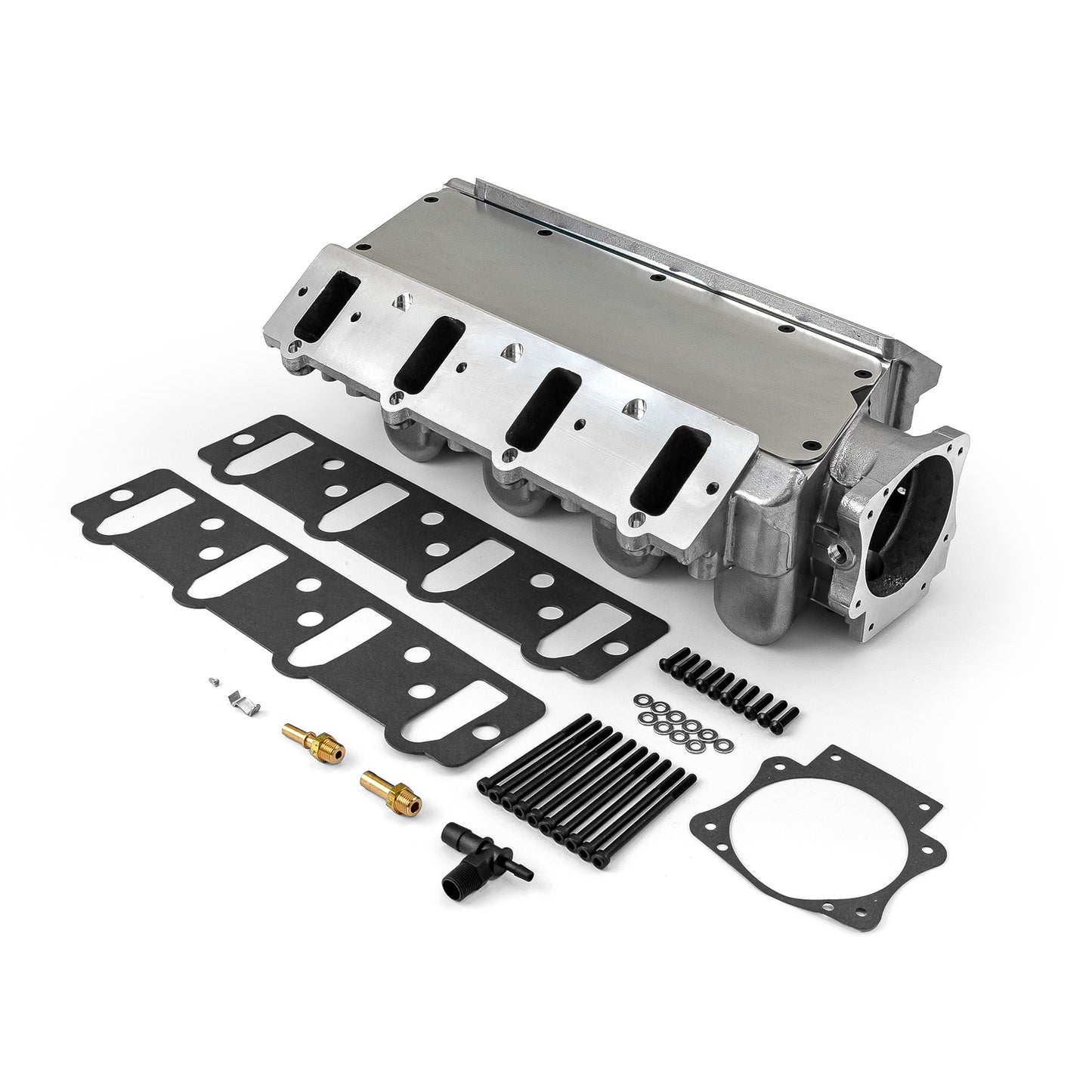 Chevy LS1 LS2 LS6 EFI 102mm 4 Bolt Ram Air Intake Manifold [Machined Polished]