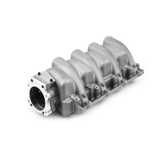 Colector de admisión de aire Chevy LS2 EFI de 96 mm y 4 pernos (satinado)