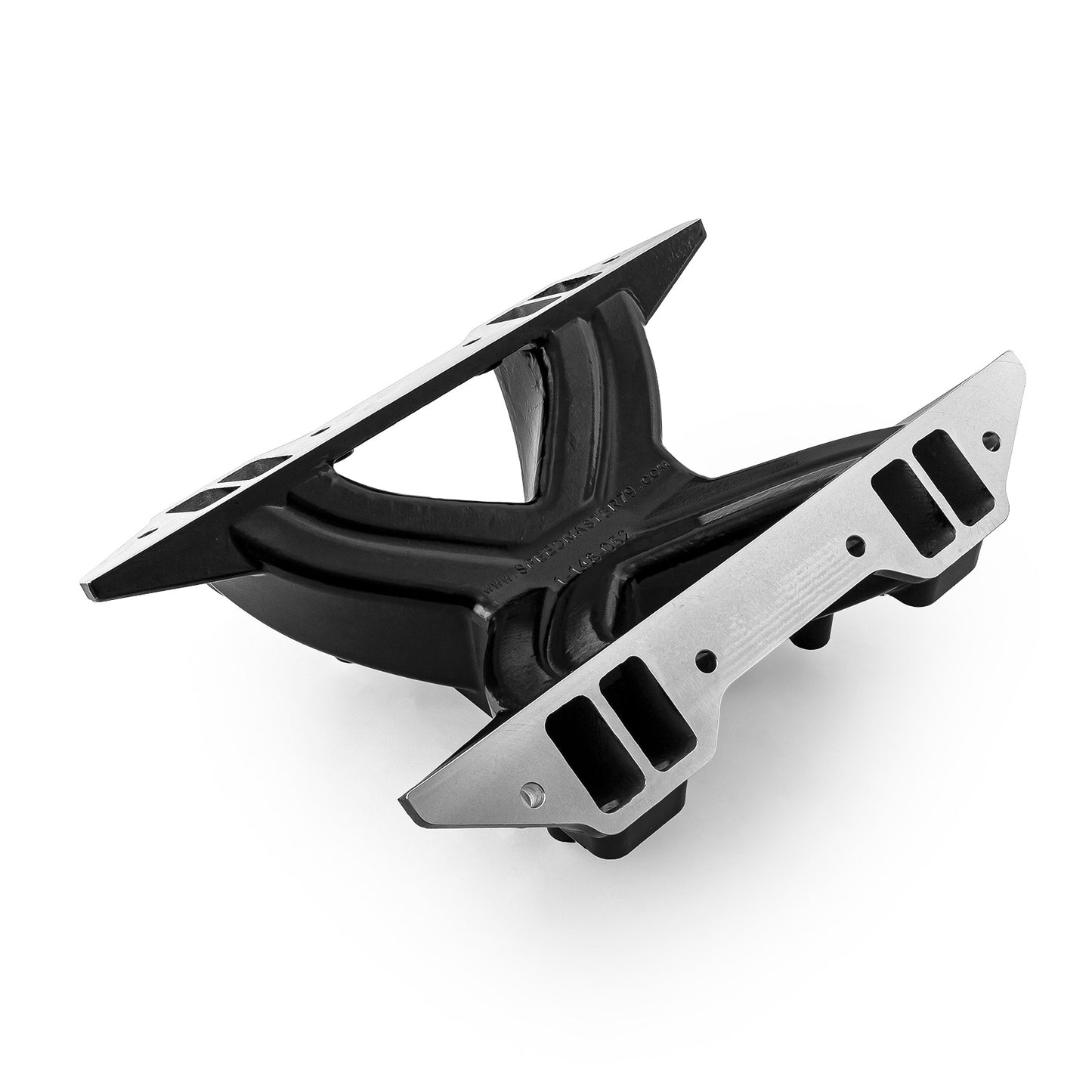 Colector de admisión Chrysler Mopar BB 413 426 440 HiRise, versión EFI [Negro]