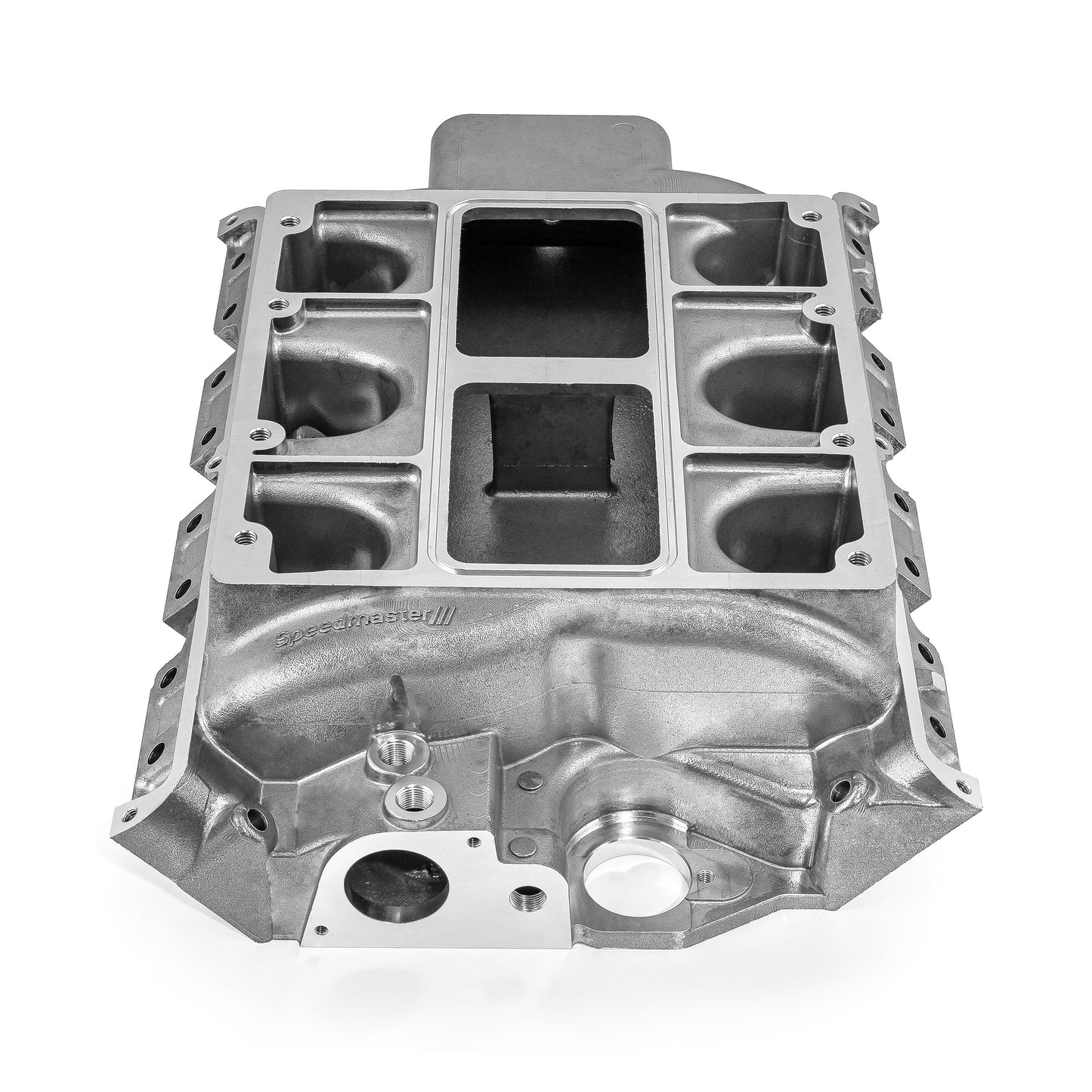 Colector de admisión de aluminio para supercargador Ford FE 390 428 6-71 8-71 [Pulido]