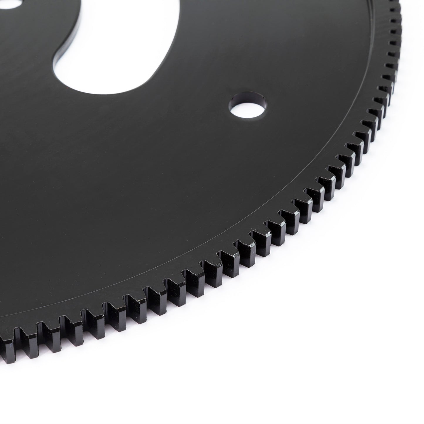 Chevy SBC 350 Late 1PC Rms 168 dientes DNA® Billet óxido negro SFI Flexplate