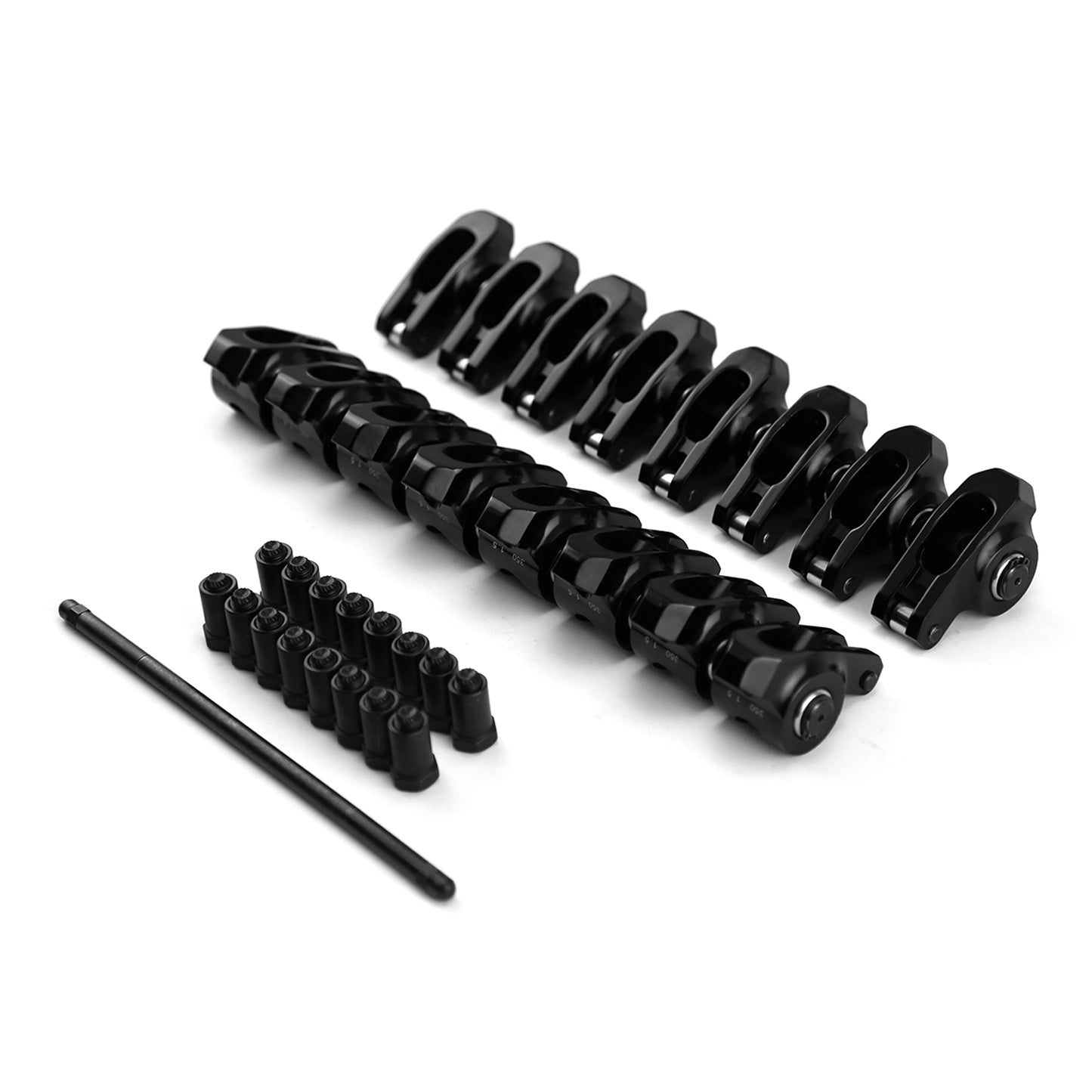 Ford SB 289 302 351 Windsor 1.6 Ratio 3/8" DNA® Aluminum Roller Rocker Arms Set