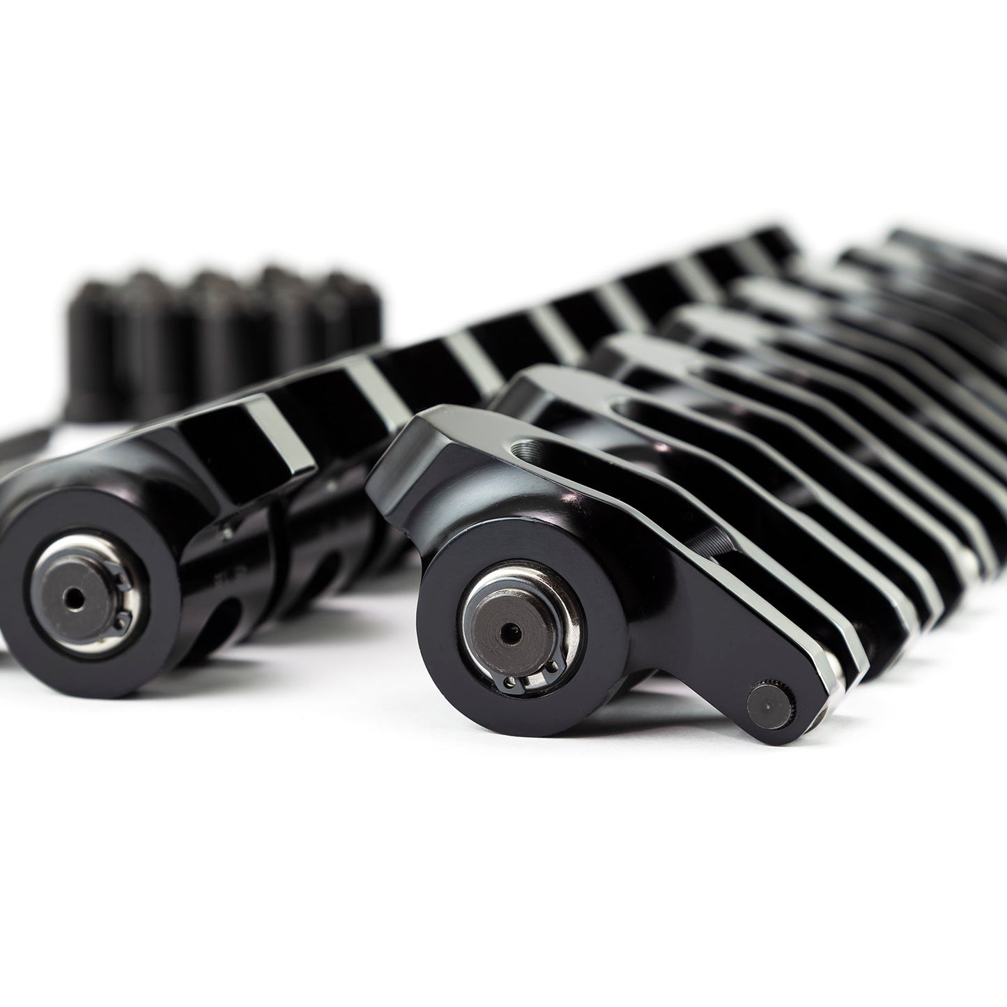 Juego de balancines de aluminio DNA® de 7/16" con relación 1.65 para Pontiac 326, 400 y 455