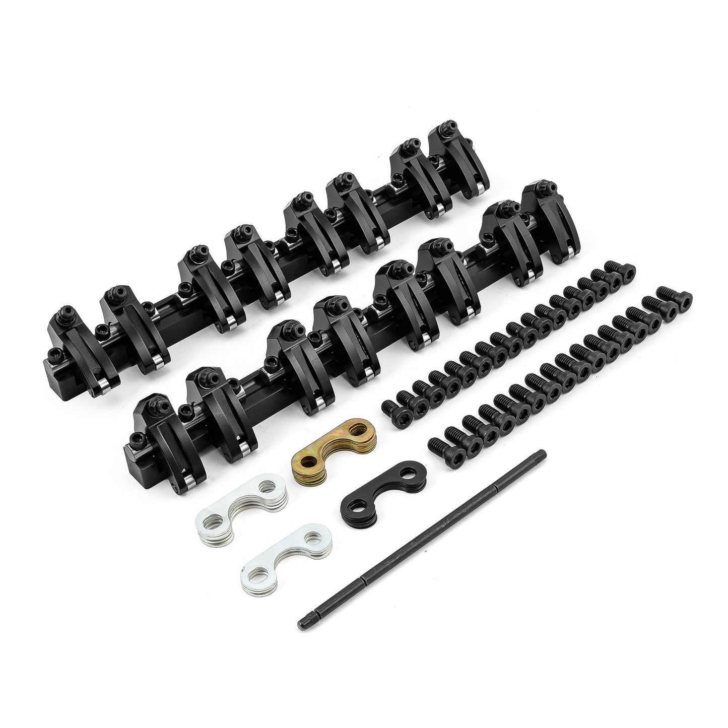 Juego de balancines de rodillos de aluminio DNA® con relación de eje 1.5 para Chevy SBC 350