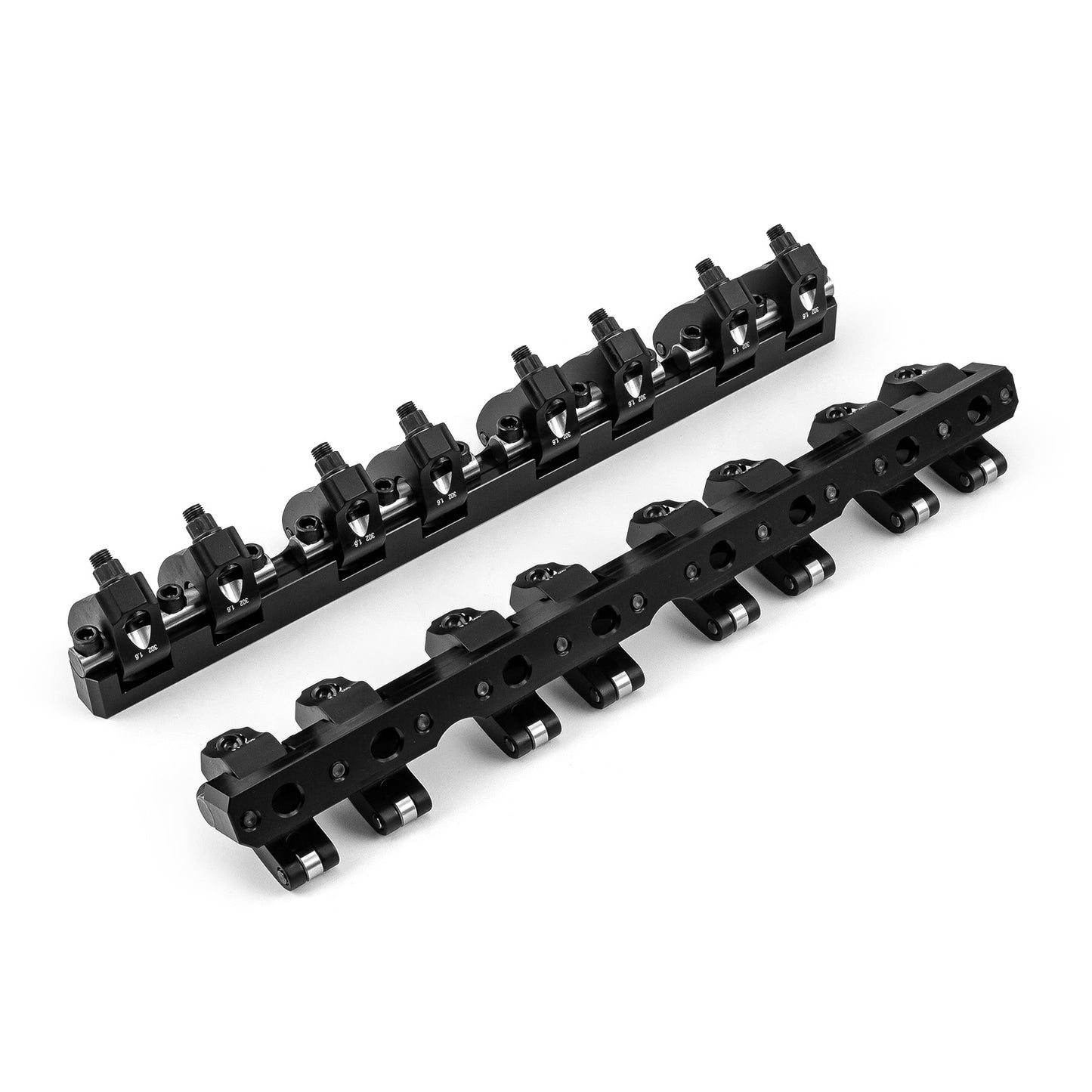 Balancines de rodillos de aluminio DNA® con relación 1.6 para Ford SB 289 302 351 Windsor Shaft