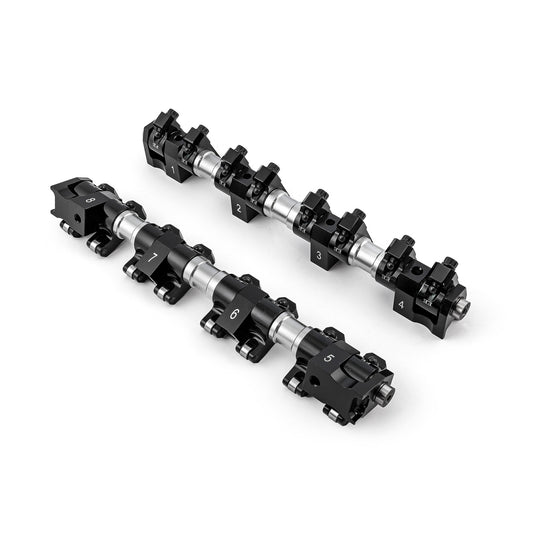 Juego de balancines de rodillos de aluminio DNA® con relación de eje 1.76 para Ford Fe 390 427 428
