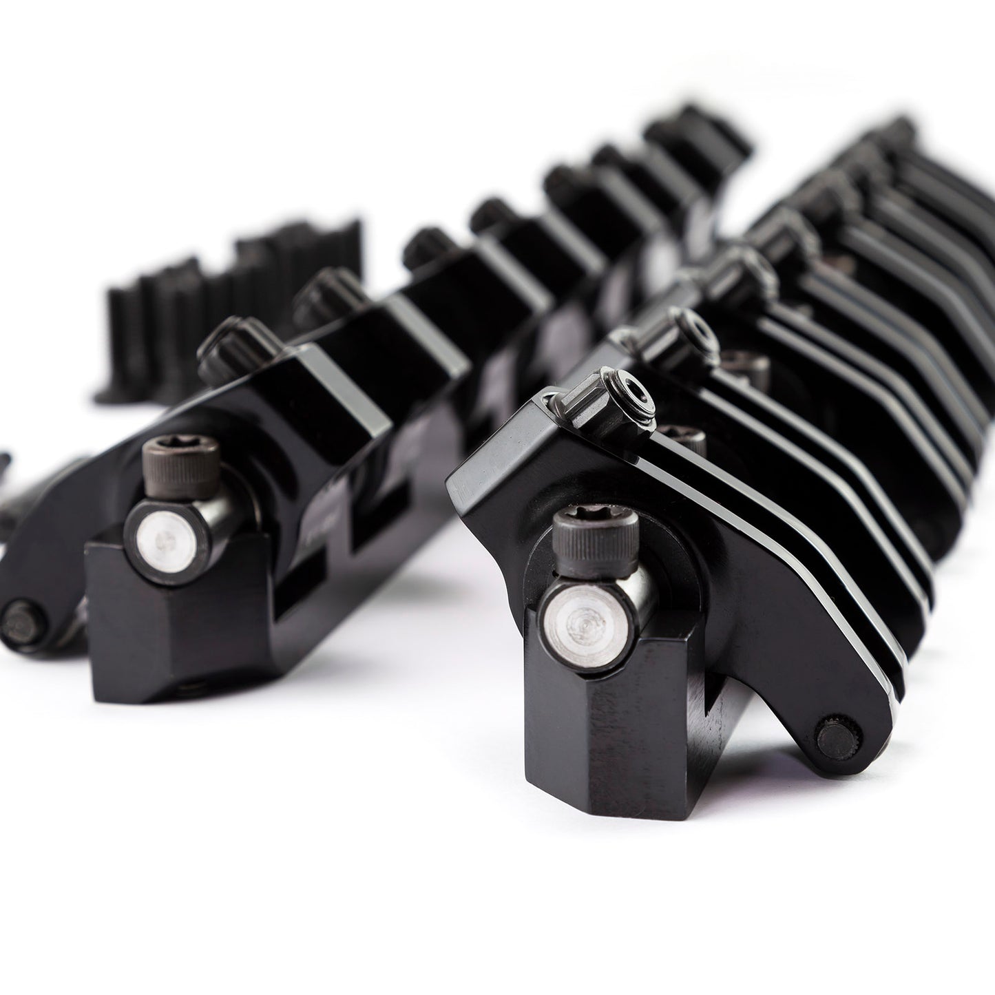 Juego de balancines de rodillos de aluminio DNA con relación de eje 1.8 para Chevy GM LS1