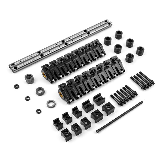 Juego de balancines de rodillos de aluminio DNA® Mopar Chrysler BB 383 440 con eje de relación 1.6