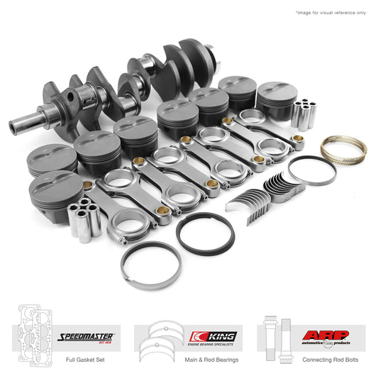 Kit de ensamblaje giratorio de 2 piezas con sello para Chevy SBC 350 de 3.750" y 383 ci - Serie Sportsman