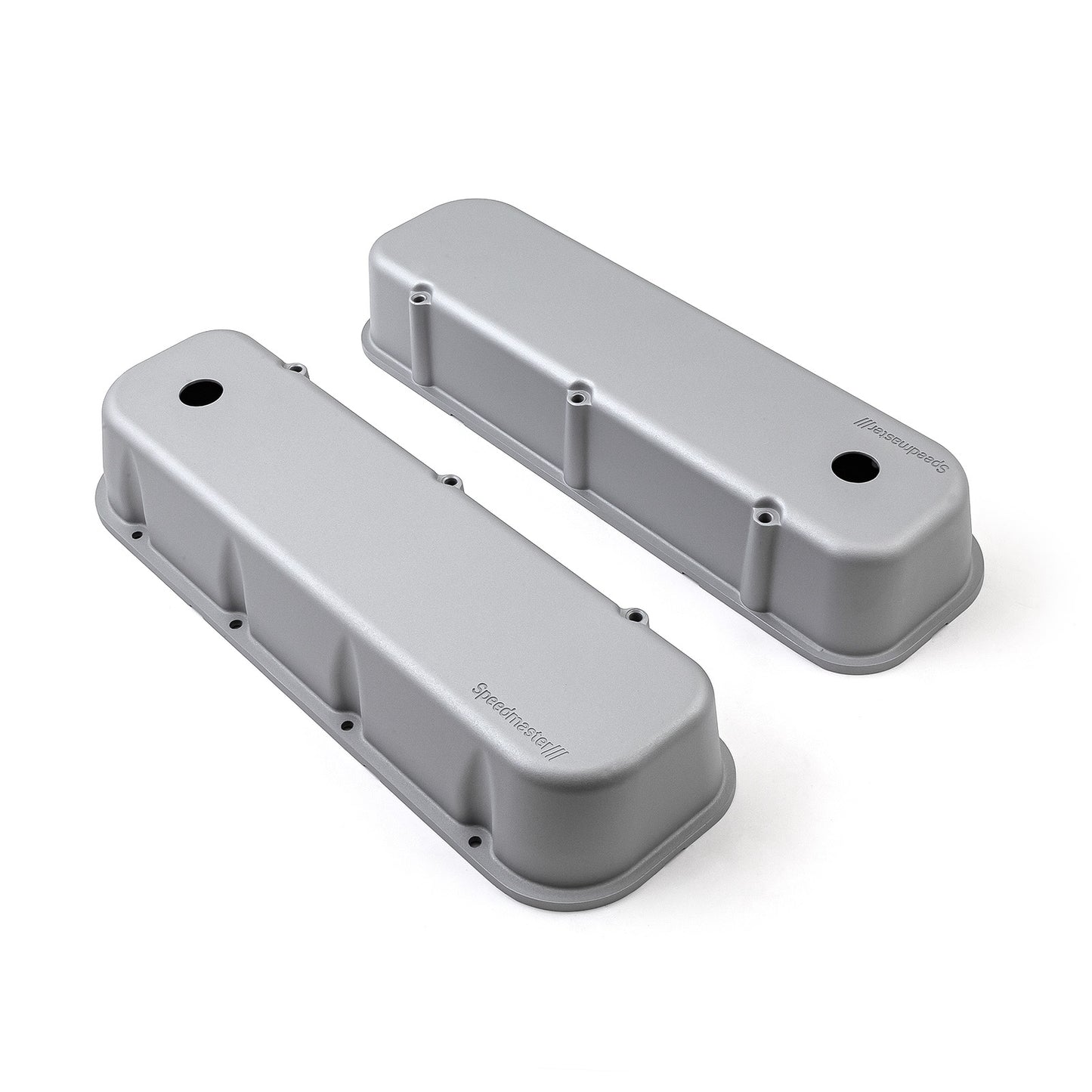 Tapas de válvulas de aluminio para Chevy BBC 454 [Plateadas]