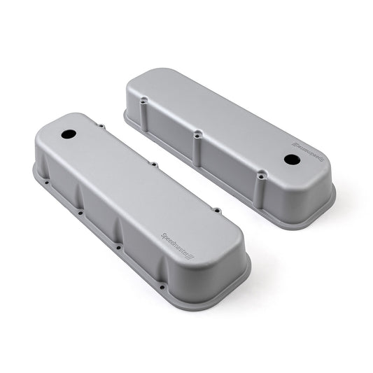 Tapas de válvulas de aluminio para Chevy BBC 454 [Plateadas]