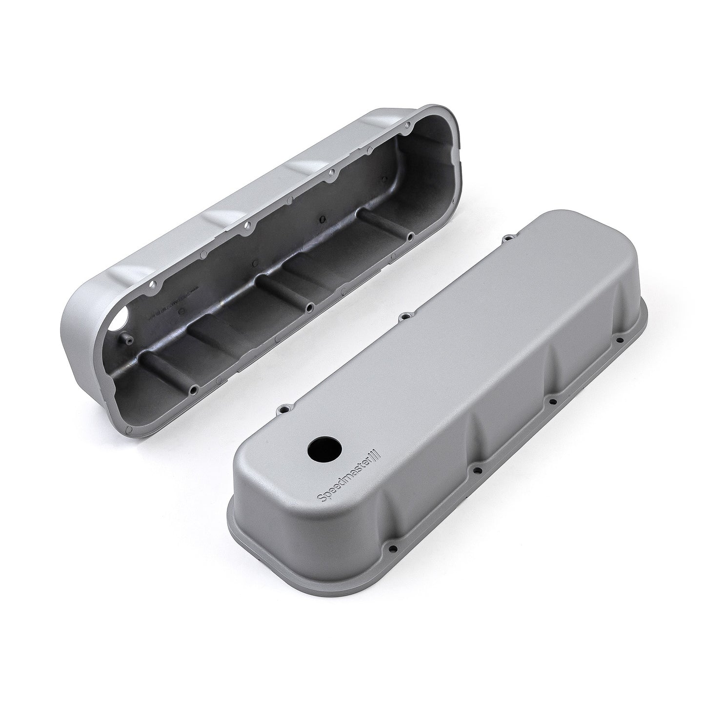 Tapas de válvulas de aluminio para Chevy BBC 454 [Plateadas]