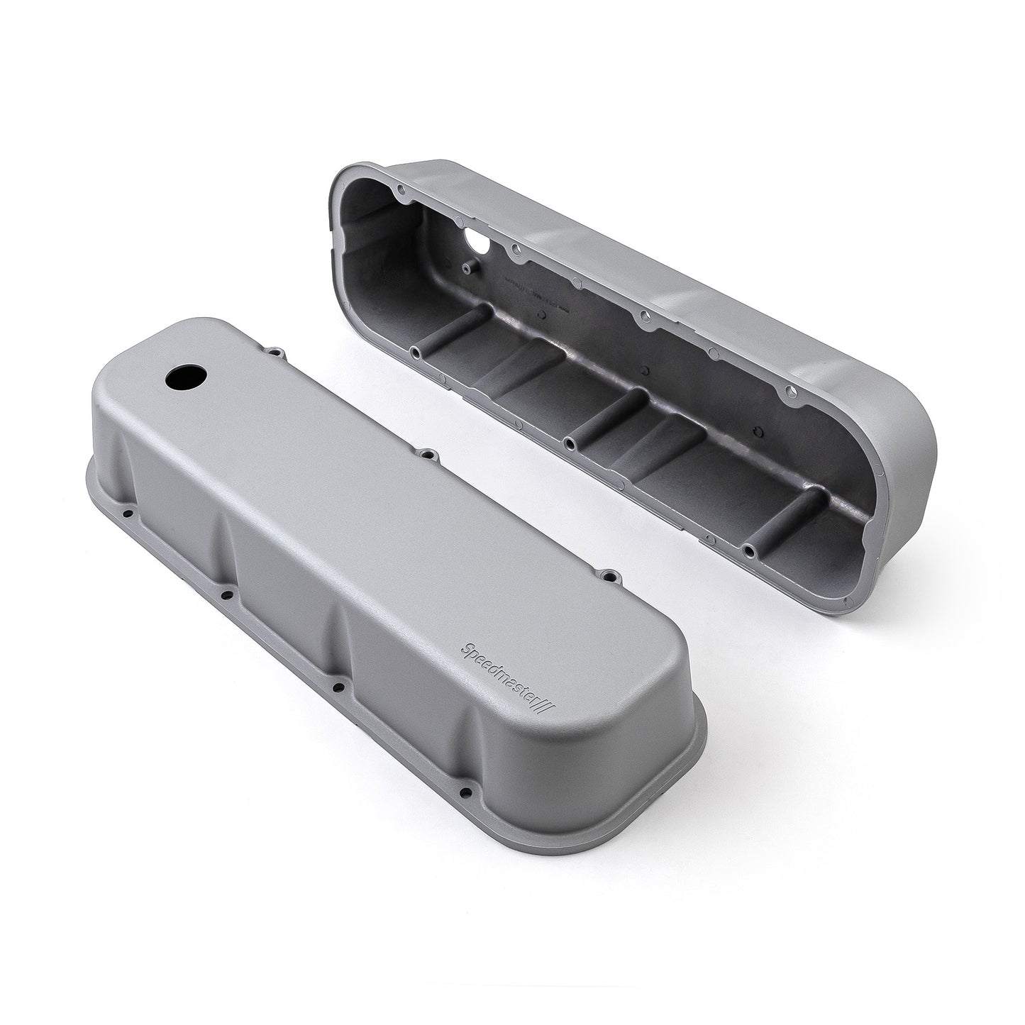 Tapas de válvulas de aluminio para Chevy BBC 454 [Plateadas]