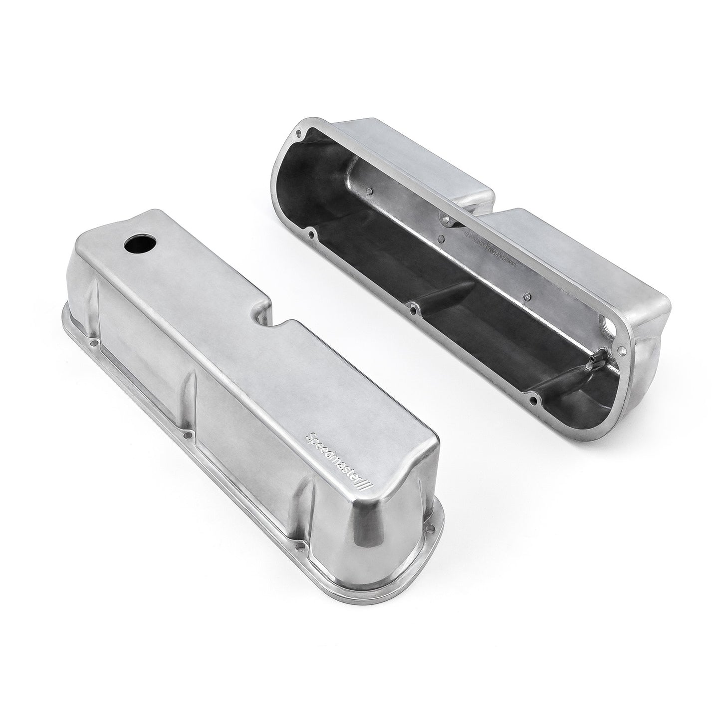 Tapas de válvulas de aluminio Windsor para Ford SB 289 302 351 [pulidas]