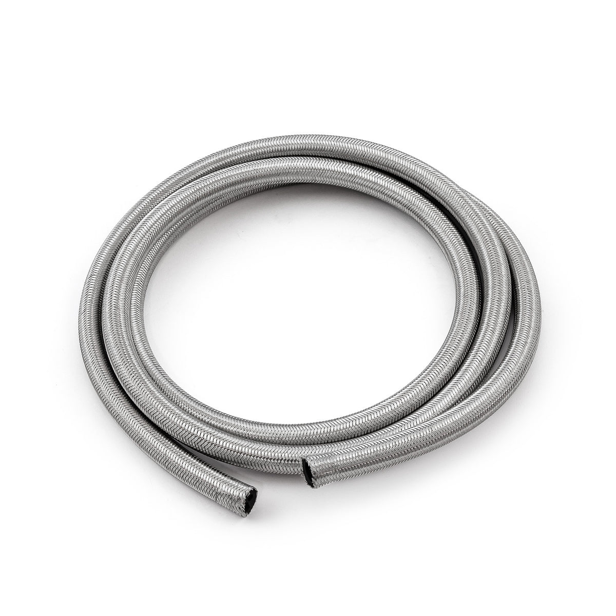 -6 AN Braided Stainless Steel Hose Line [15 ft. Length]