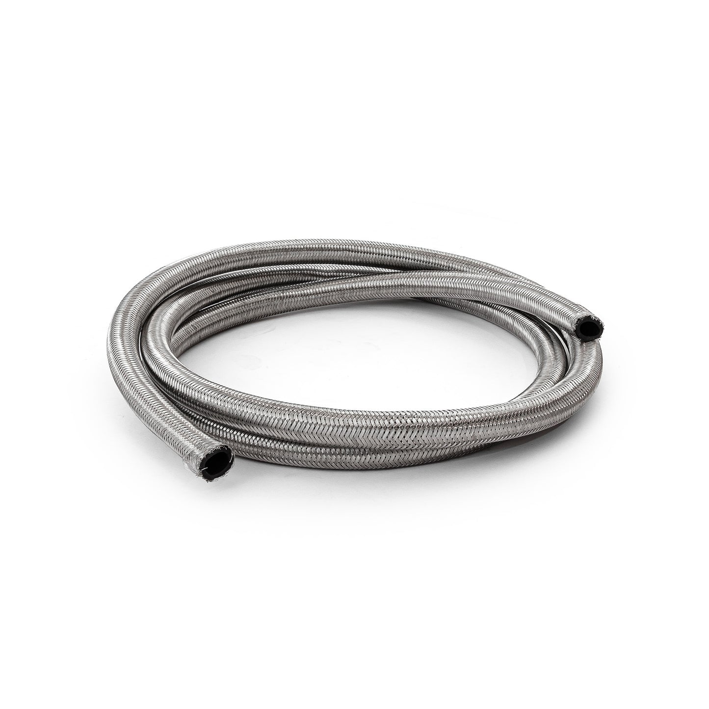 -8 AN Braided Stainless Steel Hose Line [15 ft. Length]