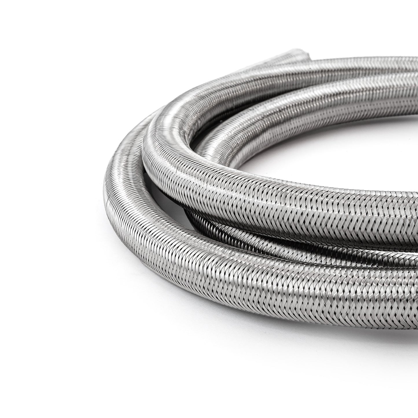 -10 AN Braided Stainless Steel Hose Line [6 ft. Length]