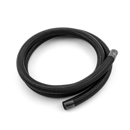 -12 AN Braided Black Nylon Hose Line [6 ft. Length]