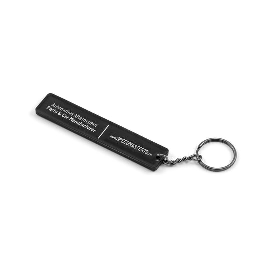 Llavero de goma [Negro]