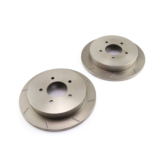 Repuestos OEM de rotores de freno delantero ranurados para Ford F150 1997-2004 (par)