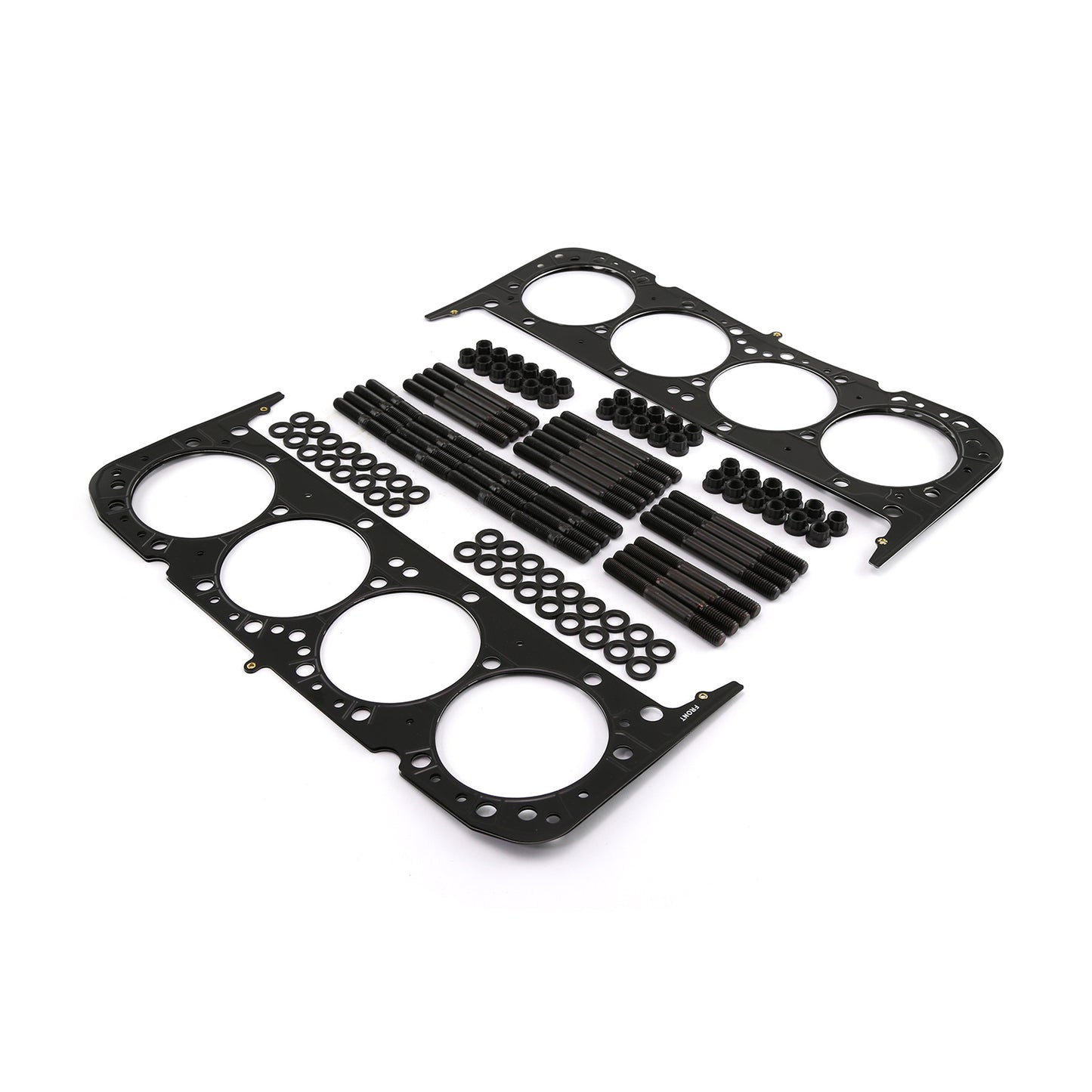 Kit de juntas de culata de acero multicapa y espárragos de 12 puntos para Chevy SBC 350, calibre 4.100