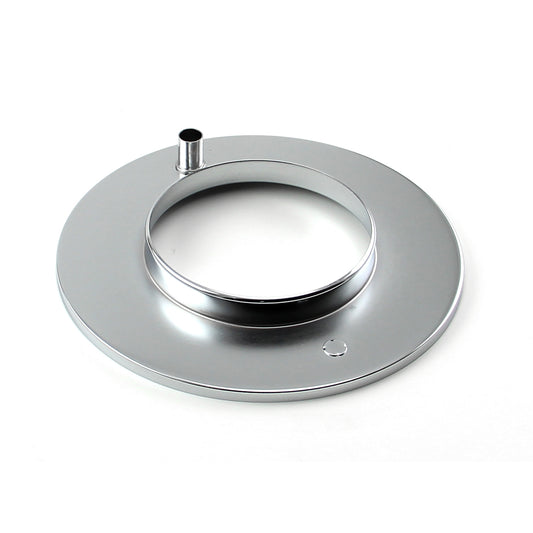 Base elevada cromada para filtro de aire de 10"