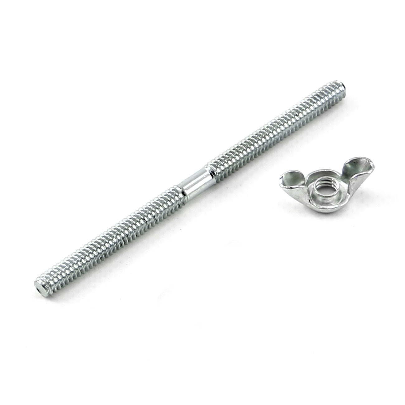 Espárrago de carburador de 4" compatible con 1/4"-20 con tuerca