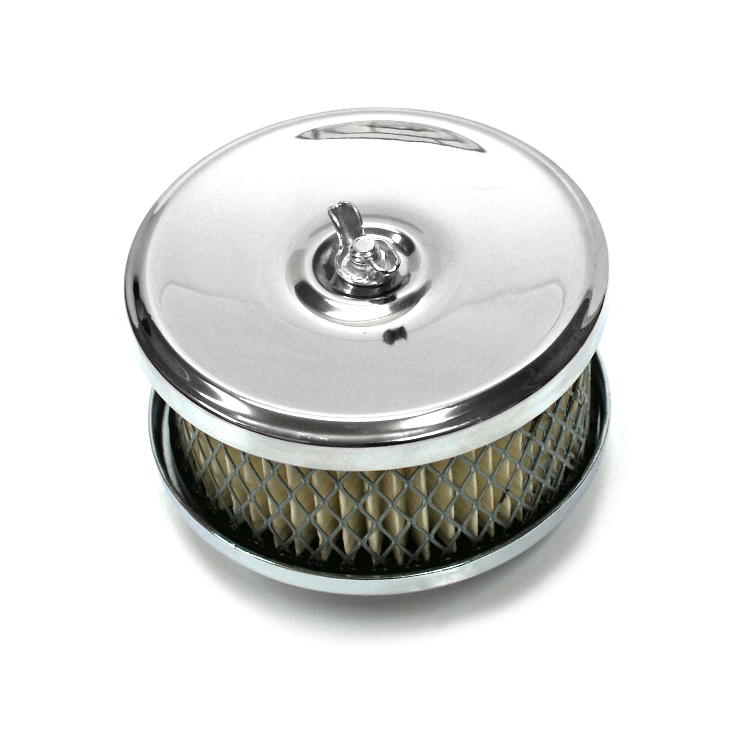 Kit de filtro de aire de plato hondo de 4" x 2 7/8"