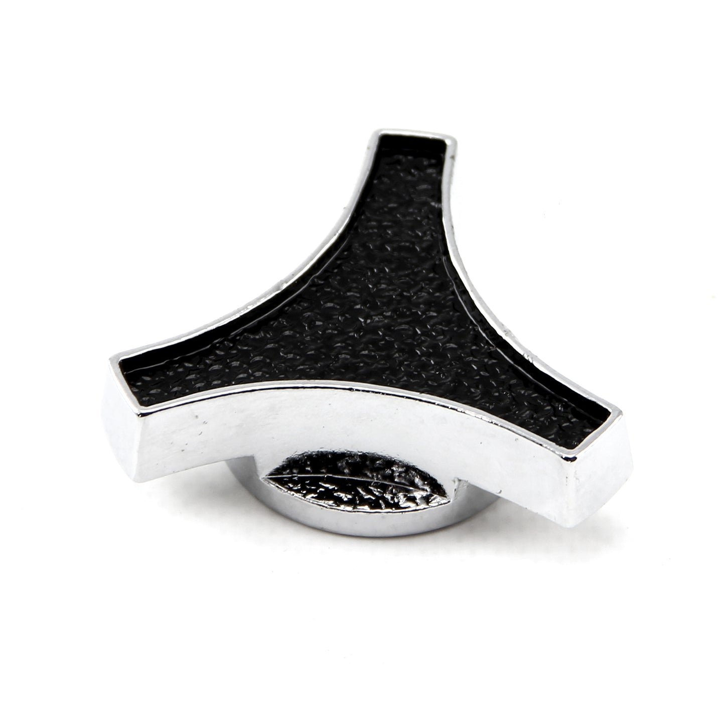 Tuerca de filtro de aire 5/16-18 grande negra y cromada