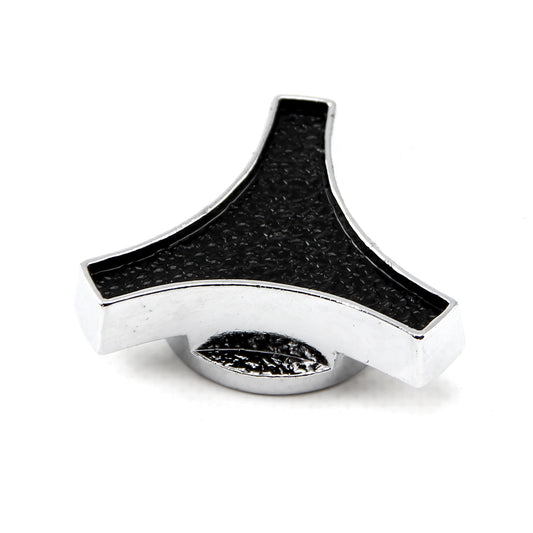 Tuerca de filtro de aire 5/16-18 grande negra y cromada