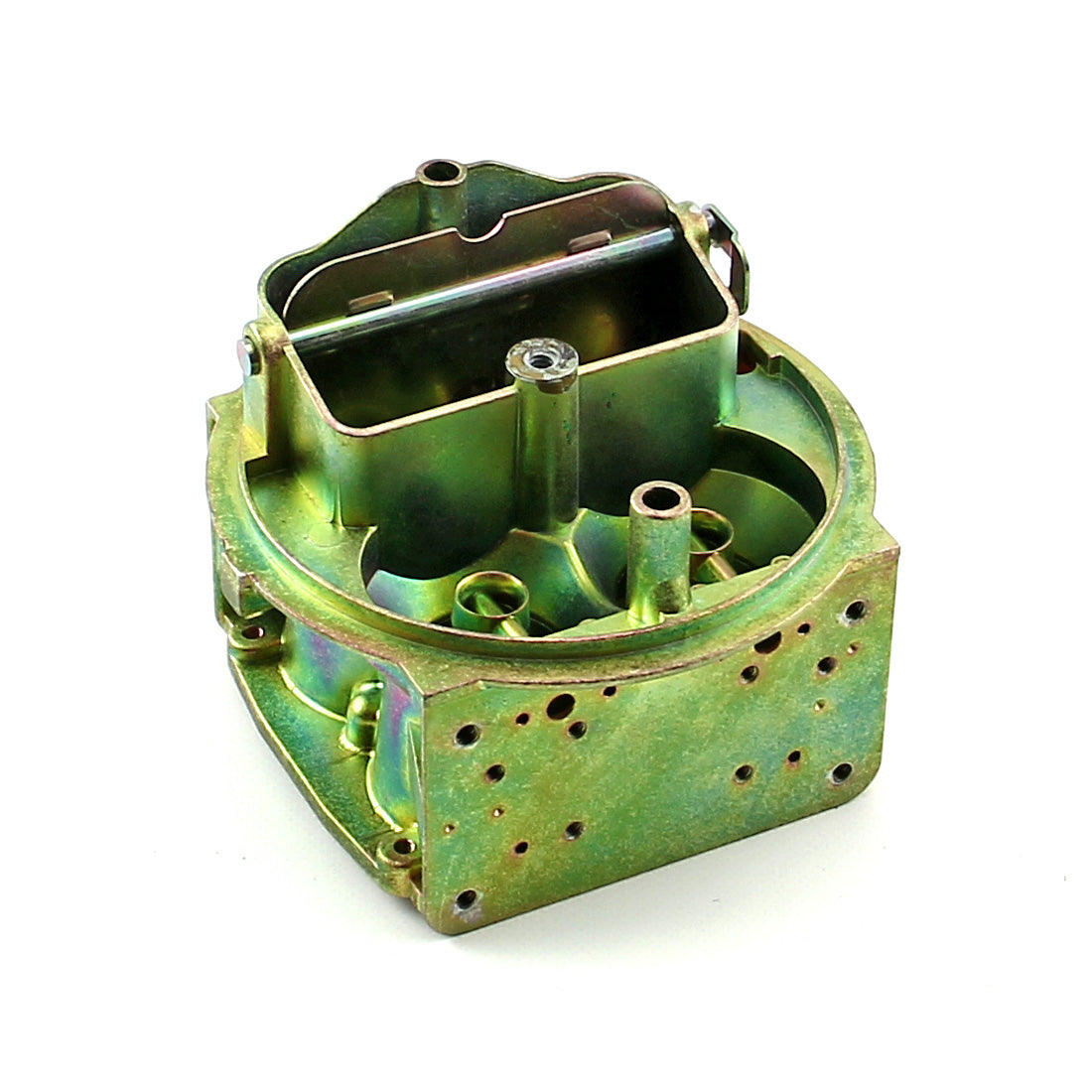 Cast Aluminum 4 Barrel Carburetor Main Body Air Horn Choke Mech Secondary