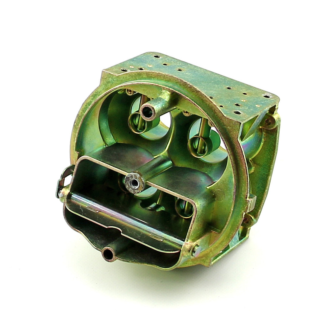 Cast Aluminum 4 Barrel Carburetor Main Body Air Horn Choke Mech Secondary