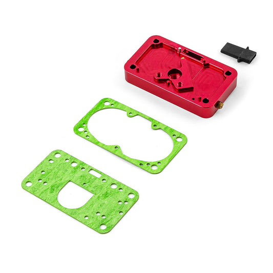 Carburador de aluminio billet de 4 cuerpos con bloque dosificador de 2 circuitos