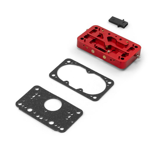 Carburador de aluminio billet de 4 cuerpos con bloque dosificador de 3 circuitos