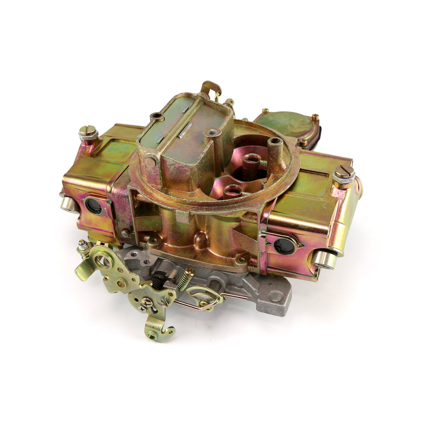 Carburador de zinc de 4 cuerpos y 600 cfm (estrangulador manual/segador de vacío), sin juntas
