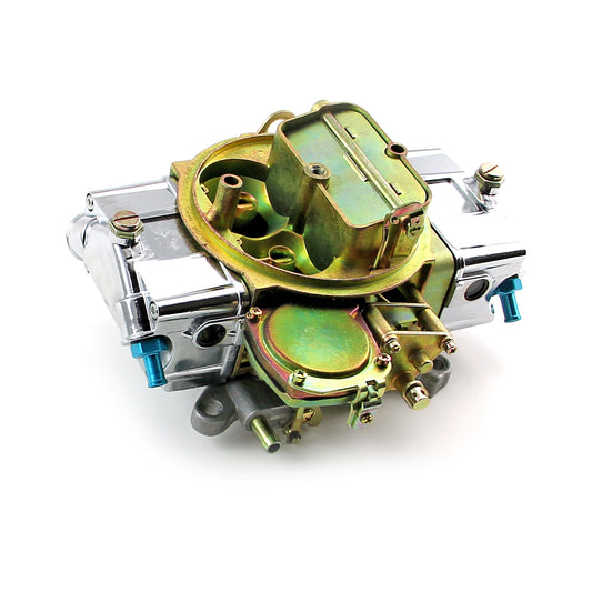 Carburador secundario de vacío de 4 cuerpos y 600 CFM con estrangulador manual, sin juntas