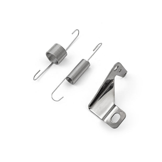 Kit de soporte y resorte de cable del acelerador de acero inoxidable