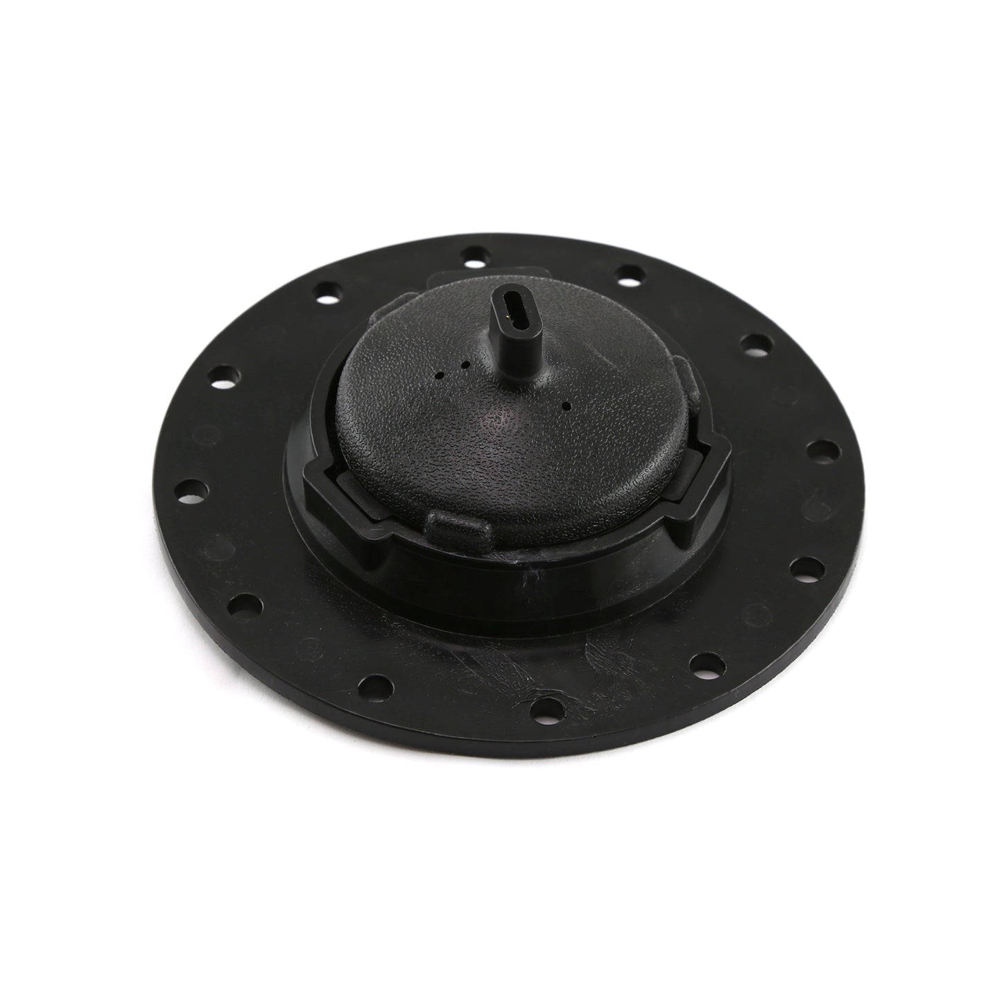 Tapa de repuesto de celda de combustible de aluminio - Negra